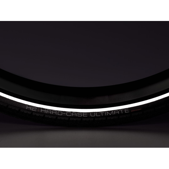Opona BONTRAGER Opona hybrydowa odblaskowa Bontrager H2 Hard-Case Ultimate