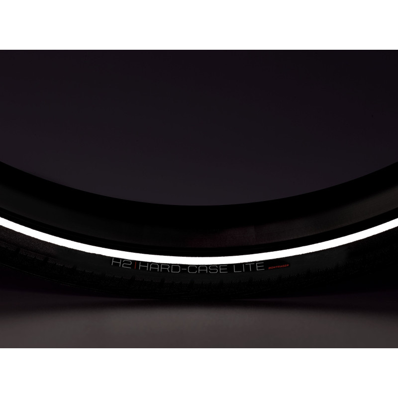 Opona BONTRAGER Opona hybrydowa odblaskowa Bontrager H2 Hard-Case Lite