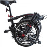 DAHON CURL Ei4 16"czerwony ELEKTRYCZNY ROWER SKŁADANY
