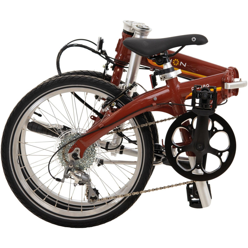 DAHON Piazza D8 rower składany  czerwony