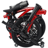 DAHON CURL Ei4 16"czerwony ELEKTRYCZNY ROWER SKŁADANY