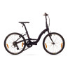 DAHON Briza D8 koła 24" czarny błysk metalik